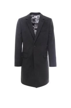 Dolce & Gabbana Single Breasted Tailored Coat - Grey