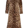 Dolce & Gabbana Leopard Print Dress - Multi
