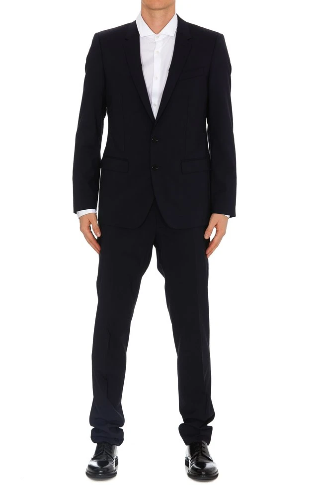 Dolce & Gabbana Tailored Two-Piece Suit - Blue 3 Dolce & Gabbana Tailored Two-Piece Suit - Blue - Image 3