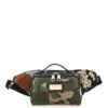 ( New Season ) Dolce & Gabbana Camouflage Patchwork Belt Bag - Multi