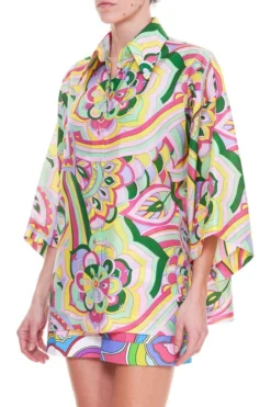 ( New Season ) Dolce & Gabbana 60s Printed Shirt - Multi -Cheap Vestureo Store 8279b2b344ef44444e271517e2dd90bd