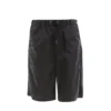 ( New Season ) Dolce & Gabbana Drawstring Bermuda Shorts - Black