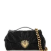 Dolce & Gabbana Devotion Large Quilted Shoulder Bag - Black