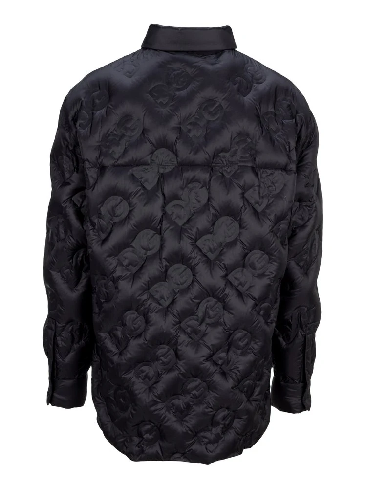 Dolce & Gabbana Logo Quilt Down Jacket - Black 2 Dolce & Gabbana Logo Quilt Down Jacket - Black - Image 2