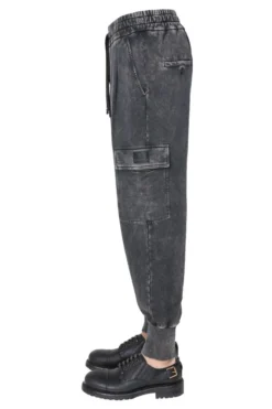 Dolce & Gabbana Washed Effect Cargo Track Pants - Grey -Cheap Vestureo Store 841a024a4e182f85849a0cfb373ca4cc