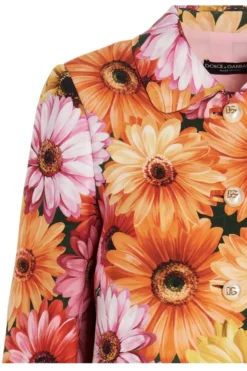 Dolce & Gabbana Gerbera Daisy Printed Single-Breasted Coat - Multi 6 Dolce & Gabbana Gerbera Daisy Printed Single-Breasted Coat - Multi -Cheap Vestureo Store 84c30036c91ba4ba9879ae52ab39462a