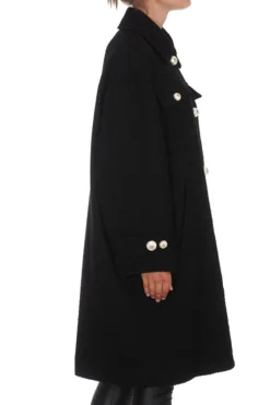 Dolce & Gabbana Pearl Embellished Coat - Black 12 Dolce & Gabbana Pearl Embellished Coat - Black -Cheap Vestureo Store 85cdfac4f595843b18d80179700dd6af