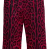 ( New Season ) Dolce & Gabbana Leopard Pattern Shorts - Multi