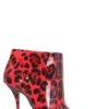 Dolce & Gabbana Leopard Print Ankle Boots - Multi