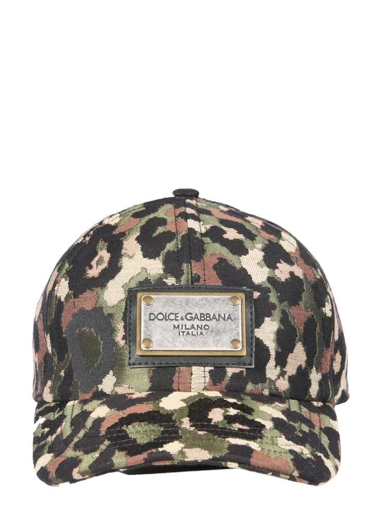 ( New Season ) Dolce & Gabbana Camouflage Printed Baseball Cap - Multi 1 ( New Season ) Dolce & Gabbana Camouflage Printed Baseball Cap - Multi