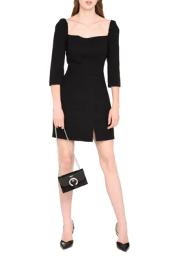 Dolce & Gabbana Crepe Mini Dress - Black -Cheap Vestureo Store 874cb6e9af5759cea4d69a73b1e0a55c
