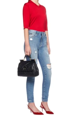 Dolce & Gabbana Medium Sicily Tote Bag - Black -Cheap Vestureo Store 87a28fd4bc339b96dc430f6dfb691083