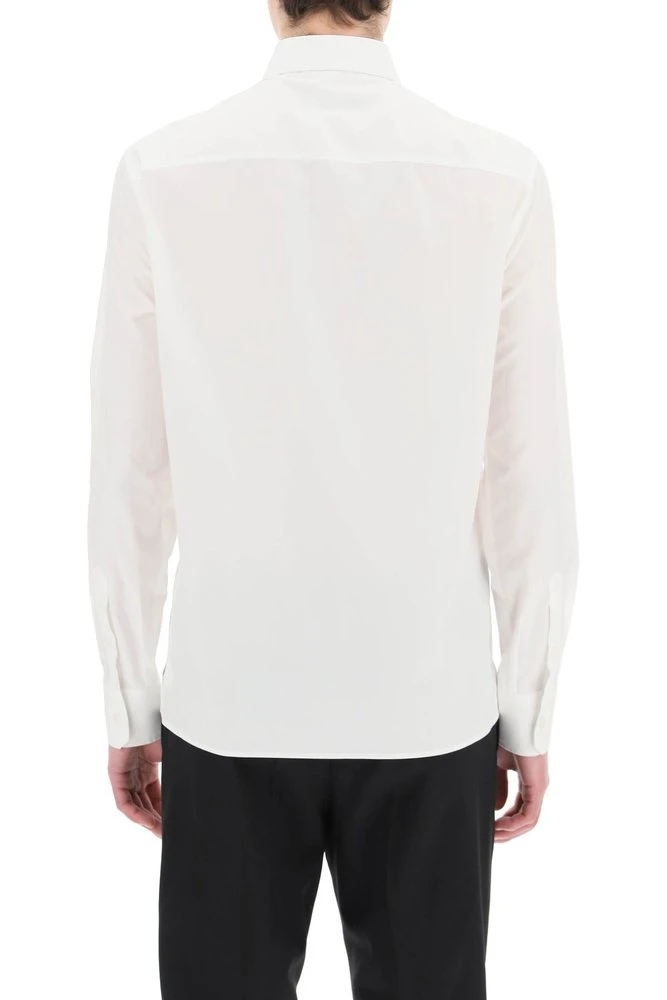 ( New Season ) Dolce & Gabbana Chest Pocket Shirt - White 3 ( New Season ) Dolce & Gabbana Chest Pocket Shirt - White - Image 3
