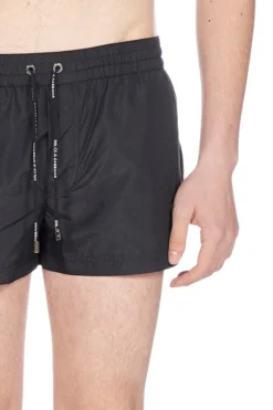 Dolce & Gabbana Logo Patch Swimming Shorts - Black -Cheap Vestureo Store 87fb7bb007618bef1e25c5c711716c6e