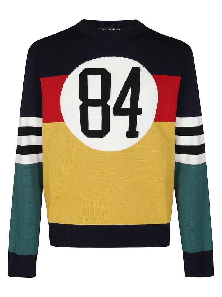 Dolce & Gabbana Colour Block Knit Jumper - Multi 1 Dolce & Gabbana Colour Block Knit Jumper - Multi