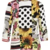 Dolce & Gabbana Mix Print Blouse - Multi