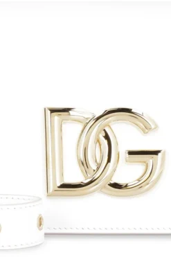Dolce & Gabbana Millennials DG Crossbody Bag - White