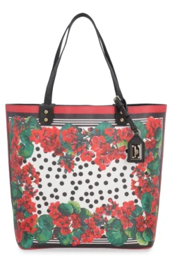 Dolce & Gabbana Logo Plaque Beatrice Printed Tote Bag - Multi
