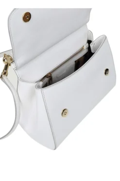 ( New Season ) Dolce & Gabbana Sicily Medium Tote Bag - White -Cheap Vestureo Store 89640603c1f8600536973ea004fb41db