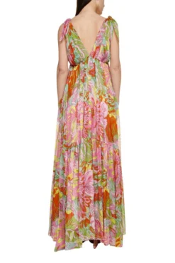 ( New Season ) Dolce & Gabbana Tied Strap Sleeveless Maxi Dress - Multi -Cheap Vestureo Store 896bb1d1a802a6281767b83364c9c898