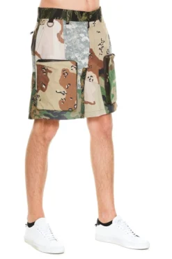 ( New Season ) Dolce & Gabbana Camouflage Patchwork Cargo Shorts - Multi -Cheap Vestureo Store 89c3dde49f0cf36aa686eb0ac34c5b42