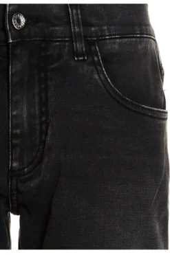 ( New Season ) Dolce & Gabbana Straight Leg Jeans - Black -Cheap Vestureo Store 8a757d355fbfeb9d267ceea0594e4d99