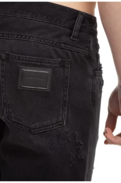 Dolce & Gabbana Tapered Leg Jeans - Black -Cheap Vestureo Store 8adaa2bc4b5023bea4be0528df929ed8