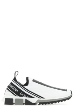 ( New Season ) Dolce & Gabbana Sorrento Logo Detailed Sneakers - Multi