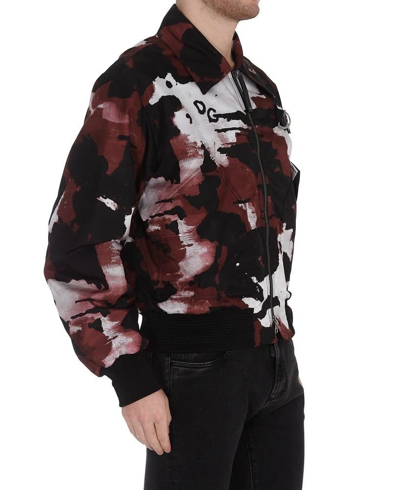 Dolce & Gabbana Camouflage Print Zipped Jacket - Multi 5 Dolce & Gabbana Camouflage Print Zipped Jacket - Multi - Image 5