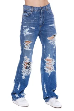 ( New Season ) Dolce & Gabbana Distressed Straight Leg Jeans - Blue 7 ( New Season ) Dolce & Gabbana Distressed Straight Leg Jeans - Blue -Cheap Vestureo Store 8be255e142e3a7ae5a0400d2cf4e3b06