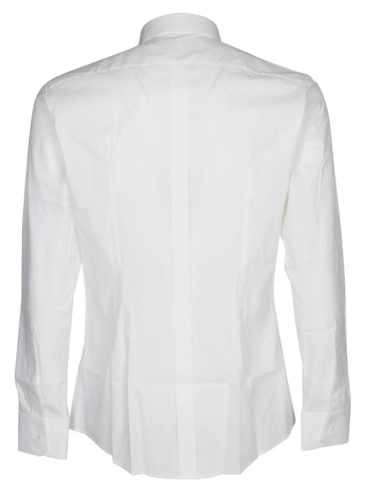( New Season ) Dolce & Gabbana Classic Tailored Shirt - White 2 ( New Season ) Dolce & Gabbana Classic Tailored Shirt - White - Image 2