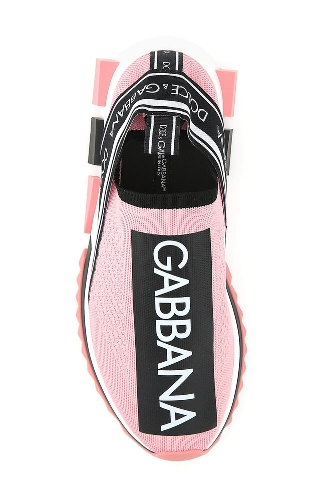 Dolce & Gabbana Sorrento Sneakers - Pink 4 Dolce & Gabbana Sorrento Sneakers - Pink - Image 4
