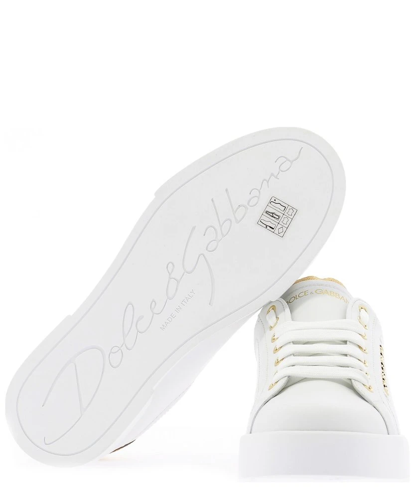 Dolce & Gabbana Portofino Sneakers - White 5 Dolce & Gabbana Portofino Sneakers - White - Image 5