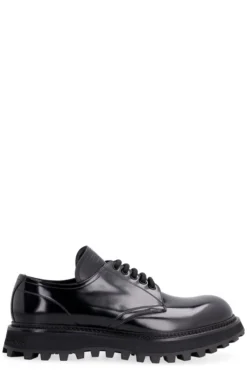Dolce & Gabbana Bernini Derby Shoes - Black