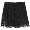 Dolce & Gabbana Floral Lace Slim Fit Shorts - Black