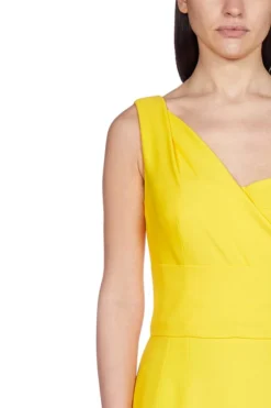 Dolce & Gabbana One-Shoulder Midi Dress - Yellow -Cheap Vestureo Store 8d9f981ddcc3e2c2f054cc3347cdf1b4