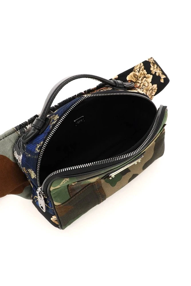 ( New Season ) Dolce & Gabbana Camouflage Patchwork Belt Bag - Multi 4 ( New Season ) Dolce & Gabbana Camouflage Patchwork Belt Bag - Multi - Image 4