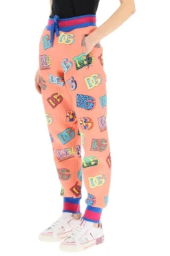 ( New Season ) Dolce & Gabbana DG Printed Drawstring Track Pants - Multi -Cheap Vestureo Store 8e2ff2a0ec8f4269faf737975ec0465f