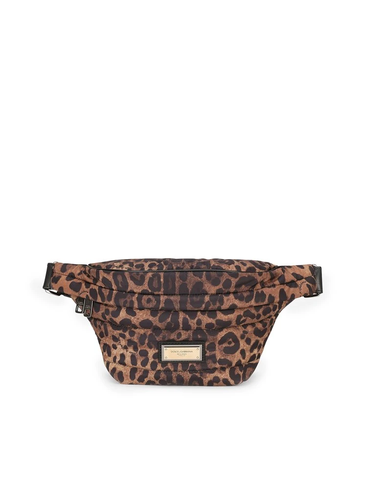 Dolce & Gabbana Leopard Printed Belt Bag - Multi 1 Dolce & Gabbana Leopard Printed Belt Bag - Multi