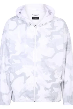 Dolce & Gabbana Camouflage Windbreaker - White