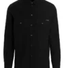 ( New Season ) Dolce & Gabbana Chest Pocket Shirt - Black