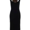 Dolce & Gabbana Midi Sheath Dress - Black