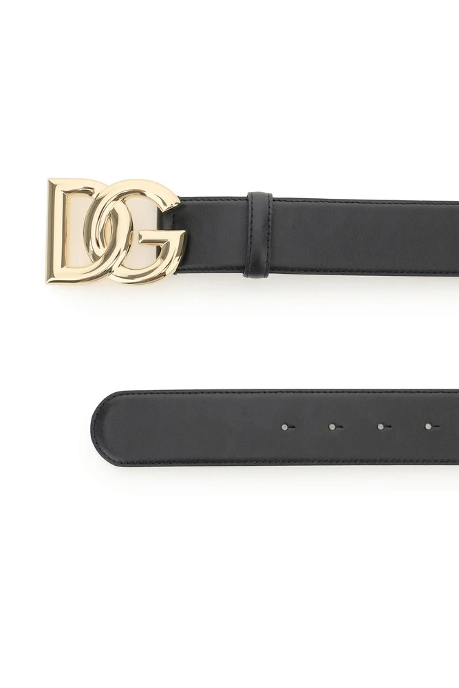 Dolce & Gabbana DG Buckle Belt - Black 2 Dolce & Gabbana DG Buckle Belt - Black - Image 2