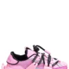 ( New Season ) Dolce & Gabbana Lace-Up Low Top Sneakers - Pink
