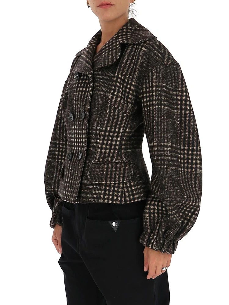 Dolce & Gabbana Checked Buttoned Jacket - Multi 5 Dolce & Gabbana Checked Buttoned Jacket - Multi - Image 5