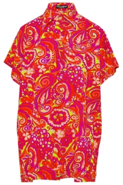 ( New Season ) Dolce & Gabbana 60s Printed Short-Sleeved Shirt - Multi