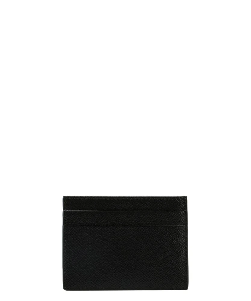 Dolce & Gabbana Logo Plaque Cardholder - Black 2 Dolce & Gabbana Logo Plaque Cardholder - Black - Image 2