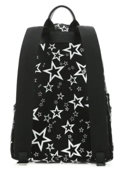 Dolce & Gabbana DG Star Printed Backpack - Black -Cheap Vestureo Store 90943be40631852eaf7ca7ac1afc8127