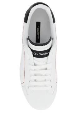 ( New Season ) Dolce & Gabbana Portofino Sneakers - White -Cheap Vestureo Store 90d40ef97b62906d199f39faae58cf05