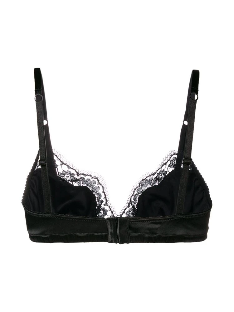 ( New Season ) Dolce & Gabbana Lace Detailed Bra - Black 2 ( New Season ) Dolce & Gabbana Lace Detailed Bra - Black - Image 2